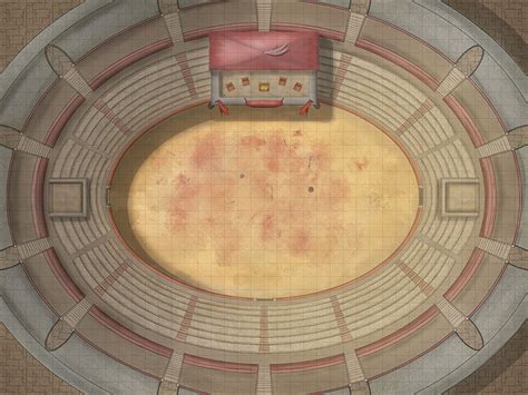 Gold City Coliseum Map .